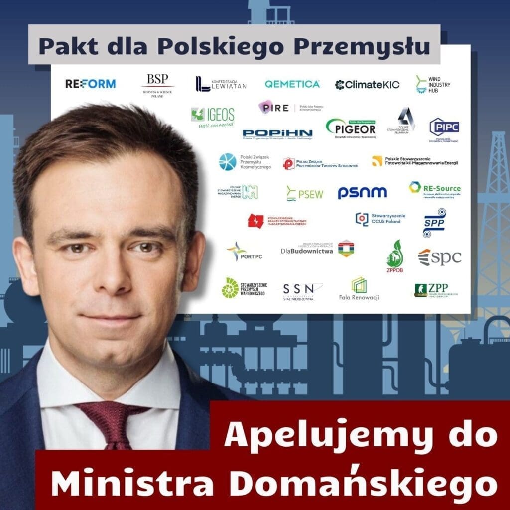 pakiet dla polskiego przemysłu, pire, minister domański