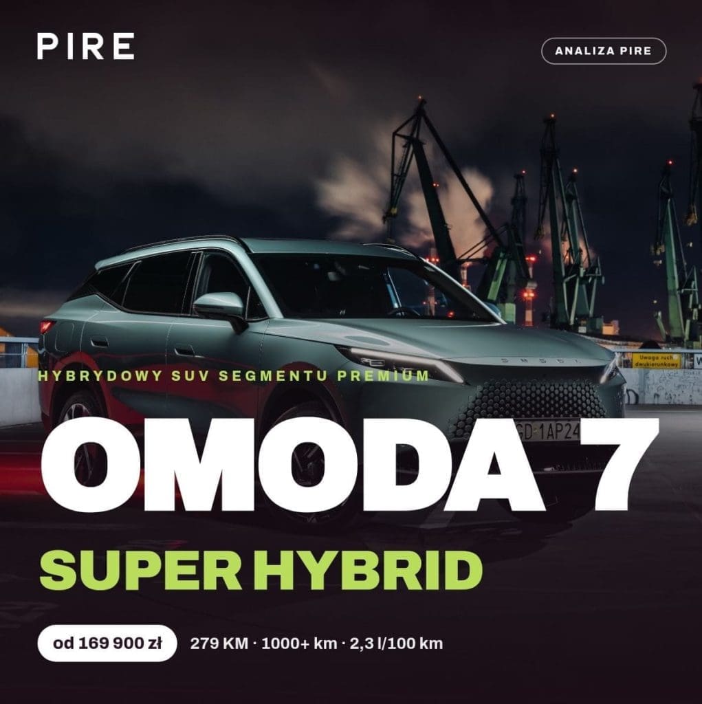 Omoda 7 Super Hybrid, test PIRE