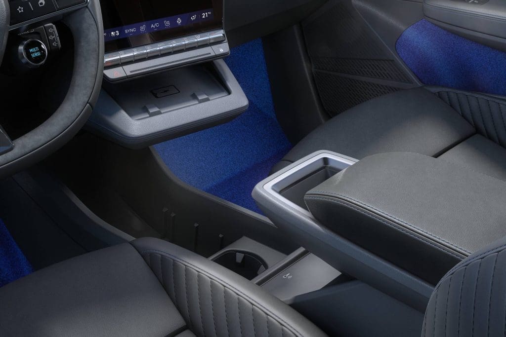 wnętrze renault megane e-tech