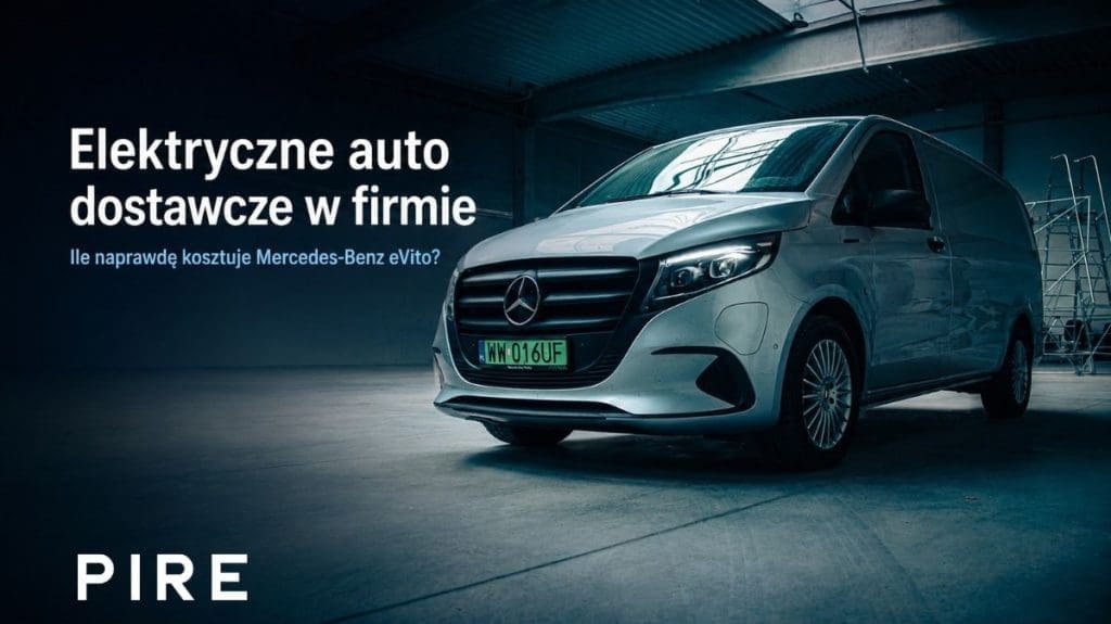 elektryczne auto dostawcze, Mercedes-Benz eVito, elektryczny Mercedes