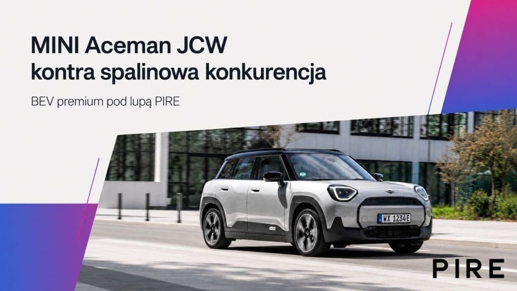 Elektryczne MINI kontra spalinowa konkurencja - koszty użytkowania w segmencie BEV premium