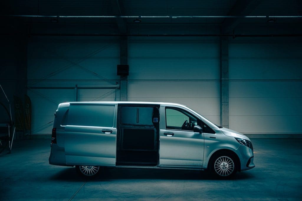 mercedes e-vito, elektryczny van, elcv