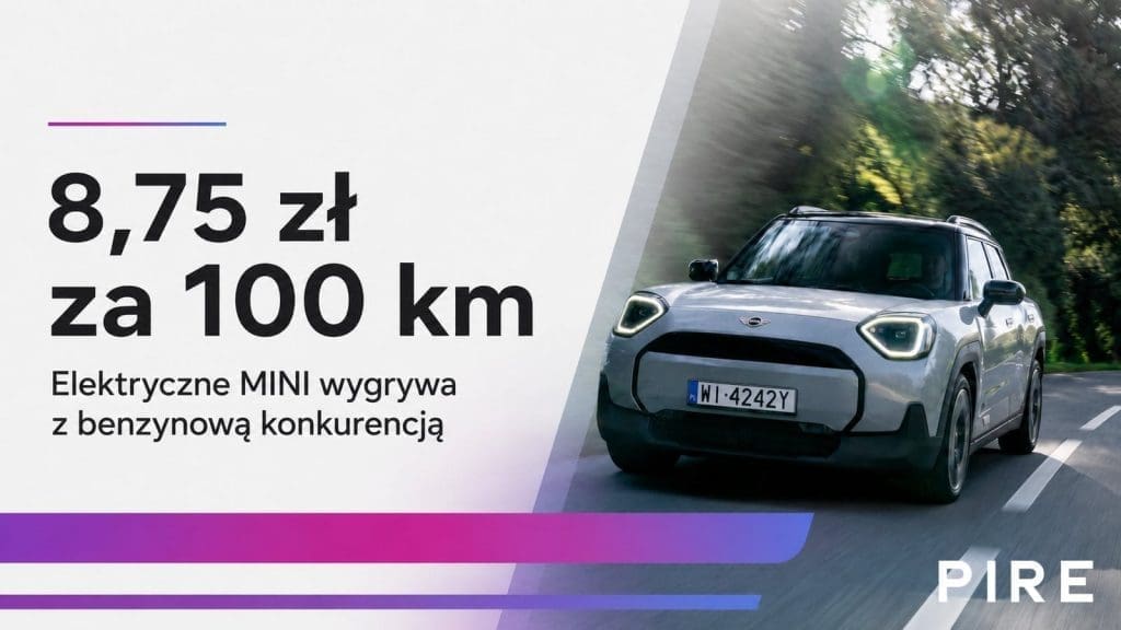 Pełne TCO 5-letnie - elektryczne MINI vs klasyka spalinowa