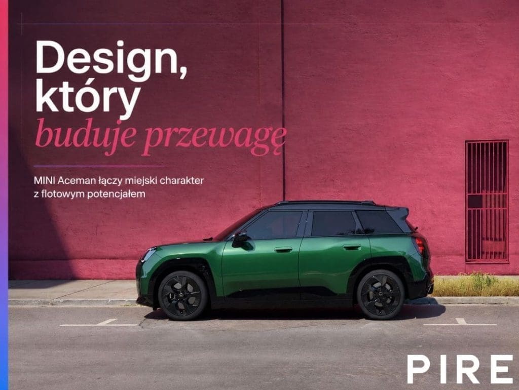 Elektryczne MINI John Cooper Works Aceman jako charakterna i zeroemisyjna propozycja dla biznesu
