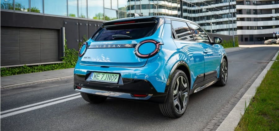 Tanie auto elektryczne Nissan Micra